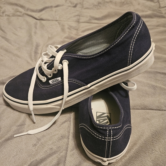 Vans Authentic Shoe - Navy Blue Canvas - Picture 4 of 8